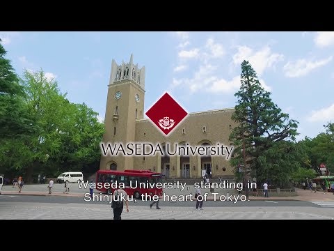 Waseda University Catch Your Dream! -Study in JAPAN- short ver. (English)