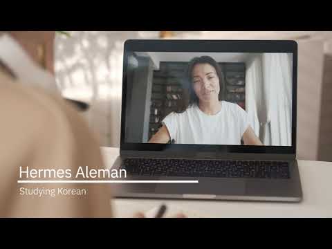 Hermes&#039; switch to live online Korean lessons