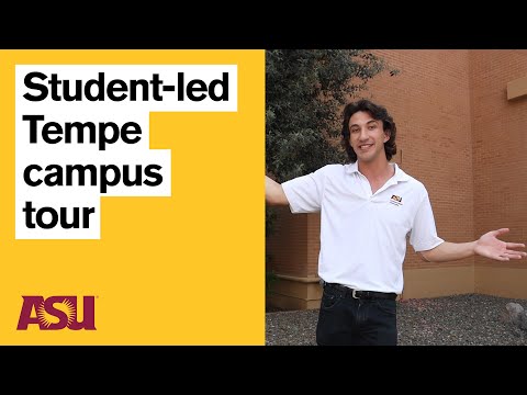 Guided ASU Tempe campus tour | Arizona State University
